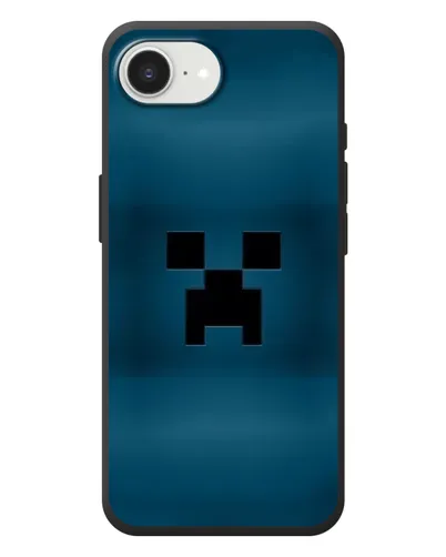 Чехол для iPhone 17e с картинкой «Крипер текстура»