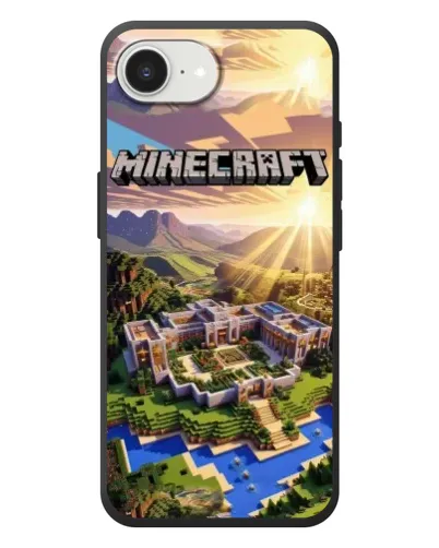 Чехол для iPhone 17e с картинкой «Minecraft панорама»