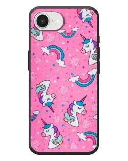 Чохол для iPhone 17e з картинкою «Unicorn паттерн рожевий» Чохол для iPhone 17e з картинкою «Unicorn паттерн рожевий»