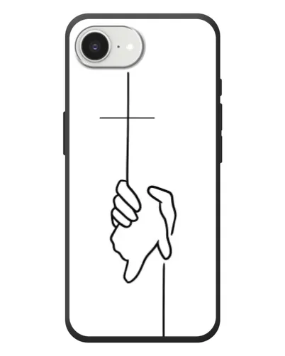Чехол для iPhone 17e с картинкой «Рука держит»