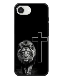 Чехол для iPhone 17e с картинкой «Лев и Крест»