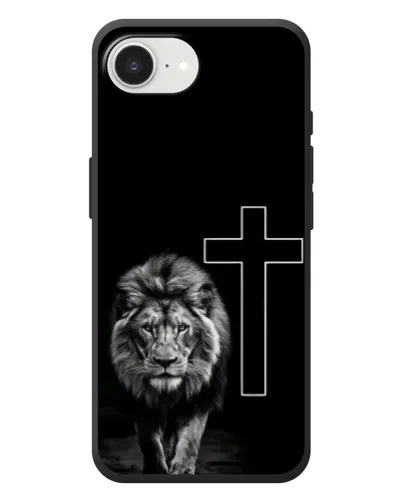 Чехол для iPhone 17e с картинкой «Лев и Крест»