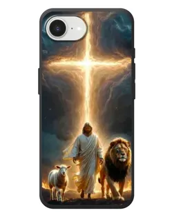 Чехол для iPhone 17e с картинкой «Лев Иуды и Свет»