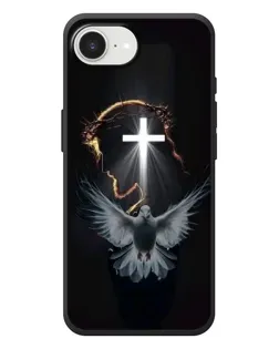 Чехол для iPhone 17e с картинкой «Голубь и Свет»