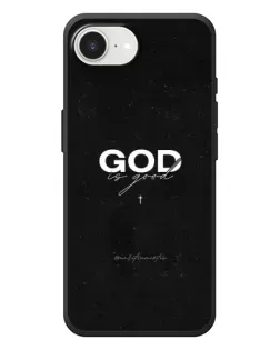 Чехол для iPhone 17e с картинкой «GOD — Бог над всем»