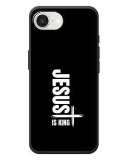 Чехол для iPhone 17e с картинкой «Вертикаль веры Jesus»