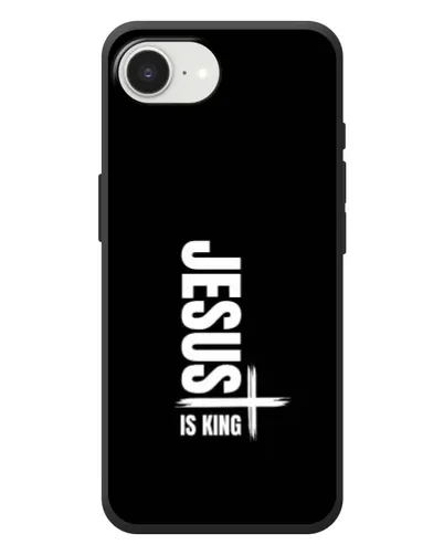 Чехол для iPhone 17e с картинкой «Вертикаль веры Jesus»