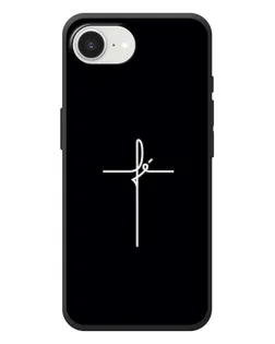 Чехол для iPhone 17e с картинкой «Тонкий крест»