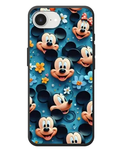 Чохол для iPhone 17e з картинкою «Паттерн Міккі та Мінні» Чохол для iPhone 17e з картинкою «Паттерн Міккі та Мінні»