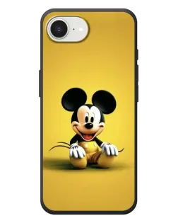 Чохол для iPhone 17e з картинкою «Міккі на жовтому»