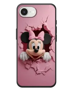 Чохол для iPhone 17e з картинкою «Мінні крізь стіну»