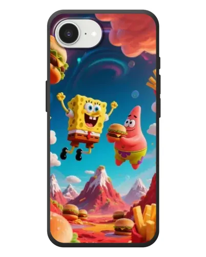Чохол для iPhone 17e з картинкою «Космічний фастфуд» Чохол для iPhone 17e з картинкою «Космічний фастфуд»