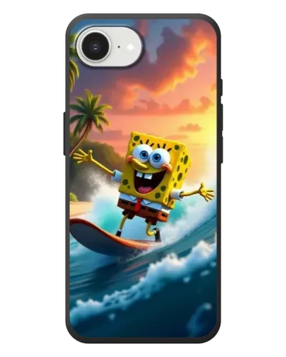 Чохол для iPhone 17e з картинкою «Губка Боб серфінгіст» Чохол для iPhone 17e з картинкою «Губка Боб серфінгіст»