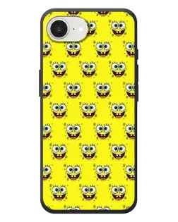 Чохол для iPhone 17e з картинкою «Паттерн Губка Боб»