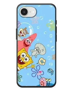 Чохол для iPhone 17e з картинкою «Веселі бульбашки»