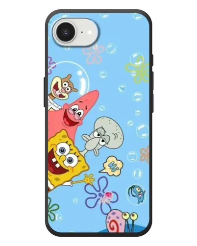 Чохол для iPhone 17e з картинкою «Веселі бульбашки» Чохол для iPhone 17e з картинкою «Веселі бульбашки»
