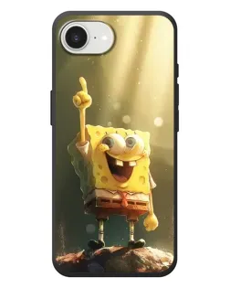 Чохол для iPhone 17e з картинкою «Сяючий Спанч Боб»