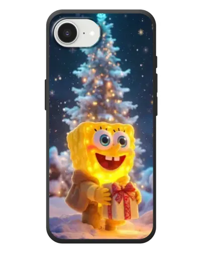 Чохол для iPhone 17e з картинкою «Різдвяний Спанч Боб» Чохол для iPhone 17e з картинкою «Різдвяний Спанч Боб»