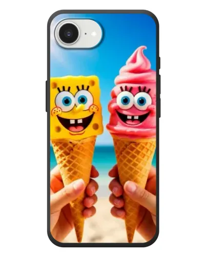Чохол для iPhone 17e з картинкою «Спанч Боб морозиво» Чохол для iPhone 17e з картинкою «Спанч Боб морозиво»