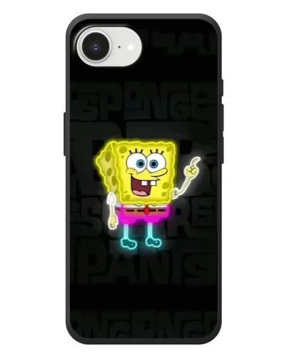 Чохол для iPhone 17e з картинкою «Неоновий Губка Боб» Чохол для iPhone 17e з картинкою «Неоновий Губка Боб»