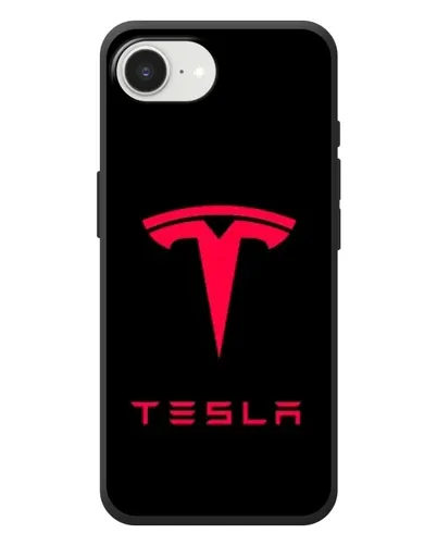 Чехол для iPhone 17e с картинкой «Tesla Red Logo»