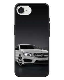Чехол для iPhone 17e с картинкой «Mercedes AMG GT Silver»