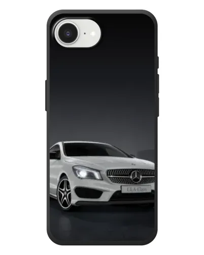 Чехол для iPhone 17e с картинкой «Mercedes AMG GT Silver»