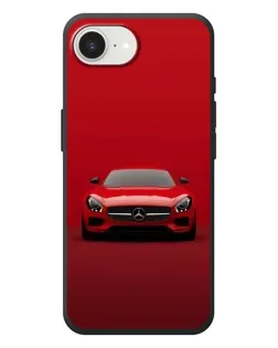 Чехол для iPhone 17e с картинкой «Красный Mercedes AMG»