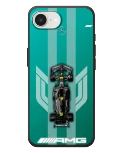 Чехол для iPhone 17e с картинкой «Mercedes AMG Petronas»