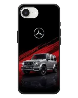 Чехол для iPhone 17e с картинкой «Mercedes G-Class красный»