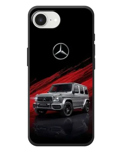 Чехол для iPhone 17e с картинкой «Mercedes G-Class красный»