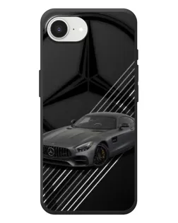 Чехол для iPhone 17e с картинкой «Mercedes AMG — графика»
