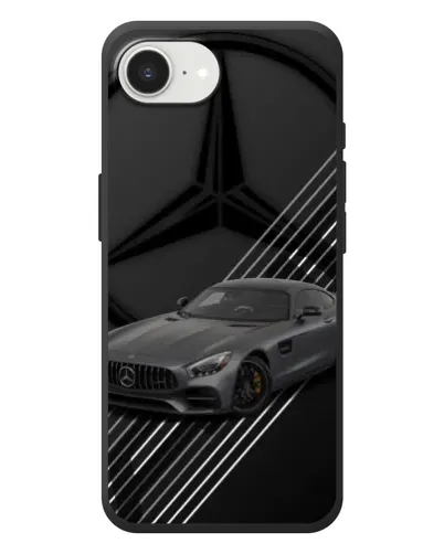 Чехол для iPhone 17e с картинкой «Mercedes AMG — графика»