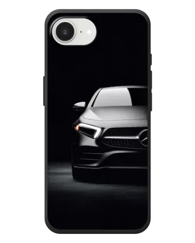 Чехол для iPhone 17e с картинкой «Свет фар Mercedes»