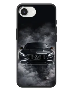 Чехол для iPhone 17e с картинкой «Mercedes в дыму»