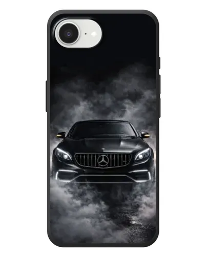 Чехол для iPhone 17e с картинкой «Mercedes в дыму»