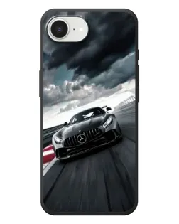 Чехол для iPhone 17e с картинкой «Гоночный Mercedes AMG»