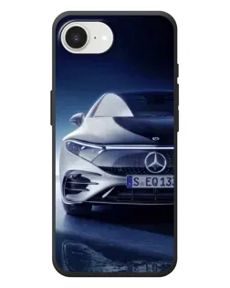 Чехол для iPhone 17e с картинкой «Mercedes EQ — будущее»