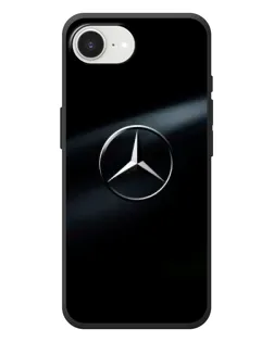 Чехол для iPhone 17e с картинкой «Mercedes на металле»