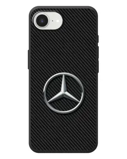 Чехол для iPhone 17e с картинкой «Карбоновый Mercedes стиль»