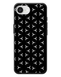 Чехол для iPhone 17e с картинкой «Mercedes паттерн звезд»