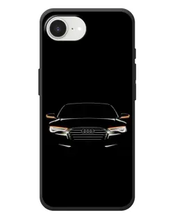 Чохол для iPhone 17e з картинкою «Audi — нічний контур»