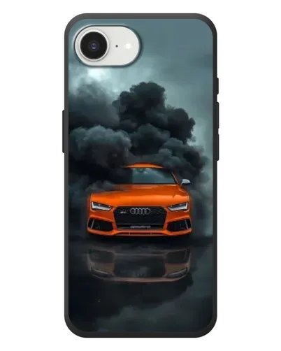 Чохол для iPhone 17e з картинкою «Audi у хмарах диму» Чохол для iPhone 17e з картинкою «Audi у хмарах диму»