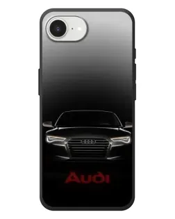 Чохол для iPhone 17e з картинкою «Audi — градієнтний контур»