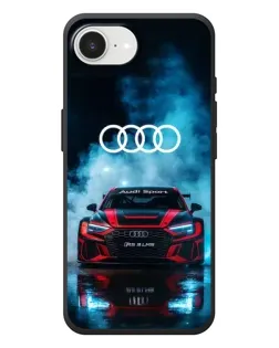 Чохол для iPhone 17e з картинкою «Audi Sport — неон»