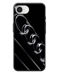 Чохол для iPhone 17e з картинкою «Audi — абстрактні кільця»
