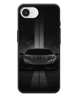 Чехол для iPhone 17e с картинкой «Lamborghini симметрия дорог»