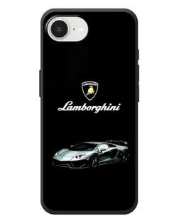Чехол для iPhone 17e с картинкой «Логотип Lamborghini классика»