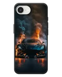 Чехол для iPhone 17e с картинкой «Lamborghini дымная эстетика»