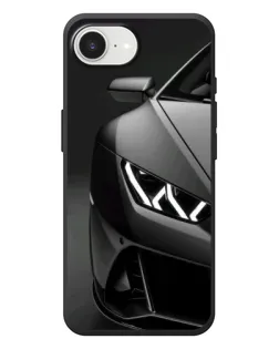 Чехол для iPhone 17e с картинкой «Lamborghini фары детализация»